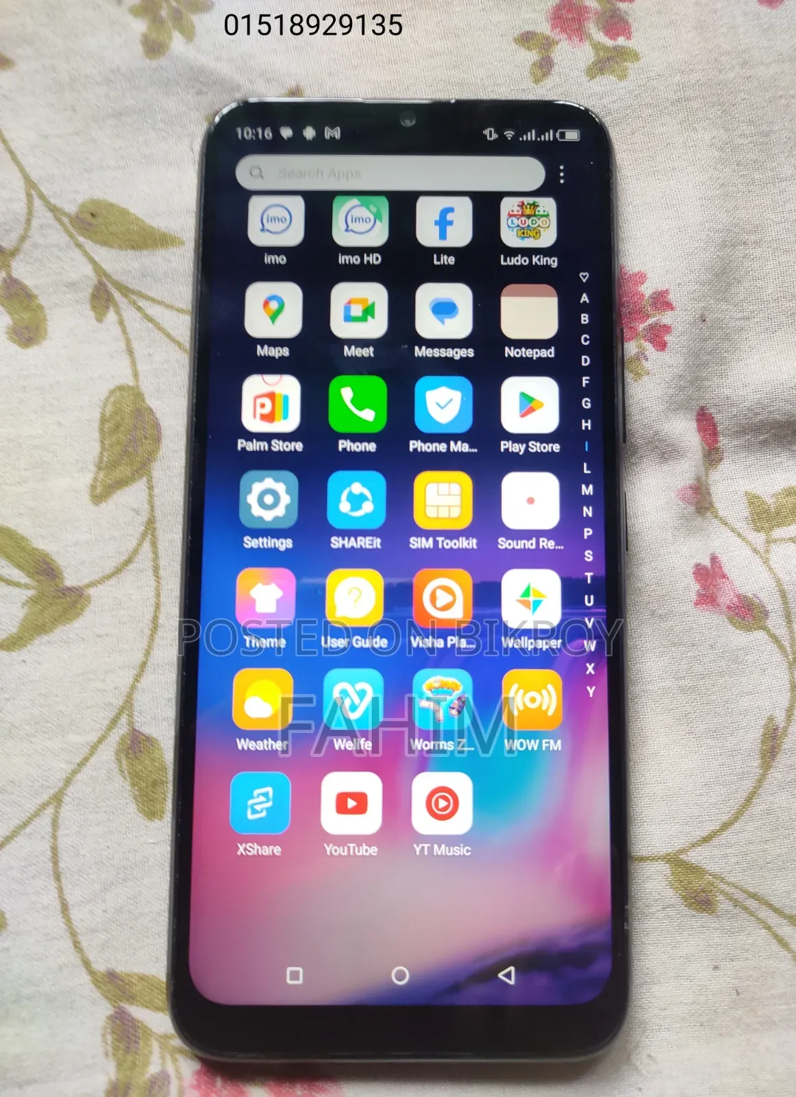 Itel Vision 1 Pro 32 GB Blue