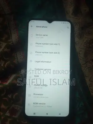 New Vivo Y20S 128 GB Blue