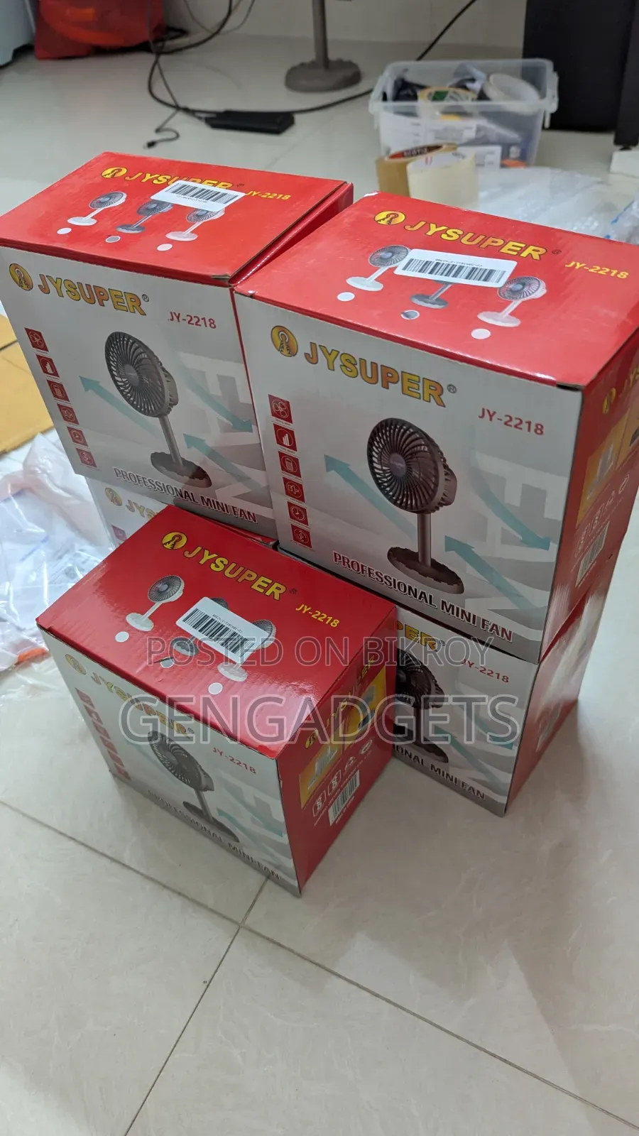 Charger Fan - Brand New & High Quality Jysuper Jy 2218