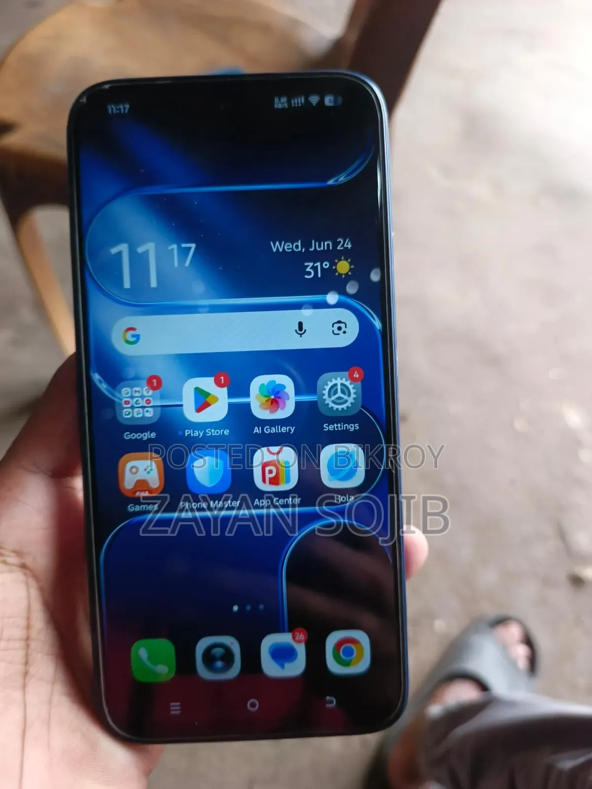 New Tecno Spark 50 128 GB Blue