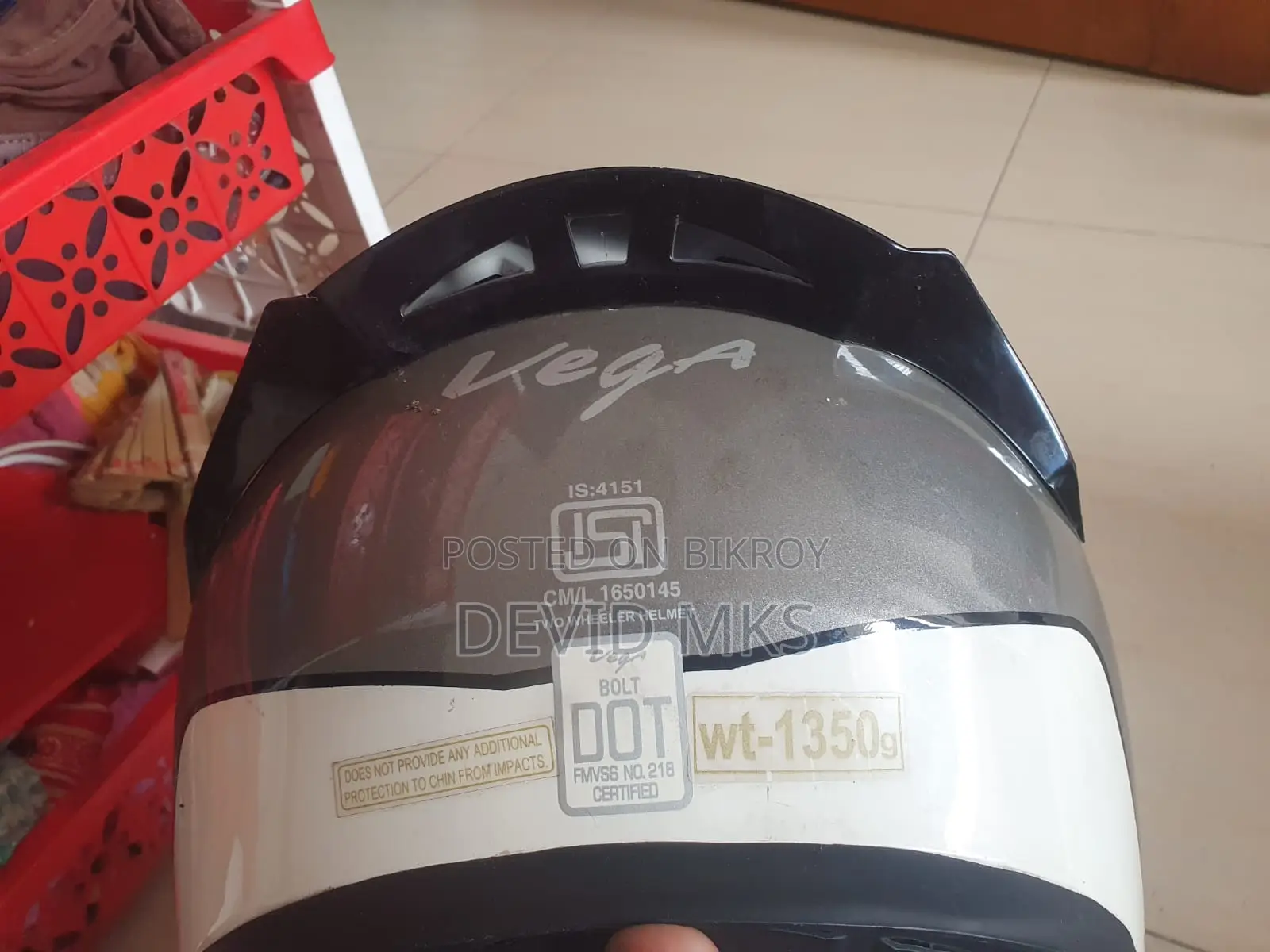 Helmet for Sale