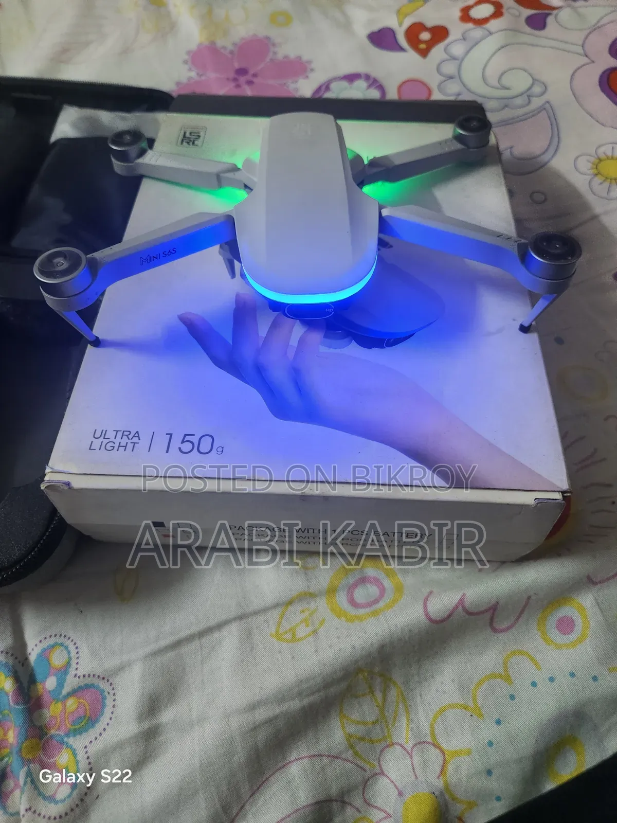 এস৬এস মিনি ৪কে জিপিএস ড্রোন