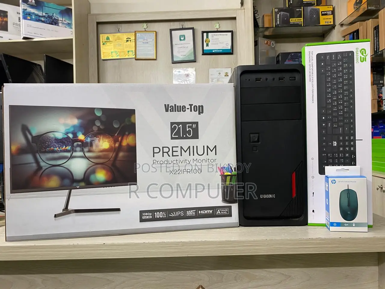 Desktop Computer 4GB Intel Core i5 SSD 128GB