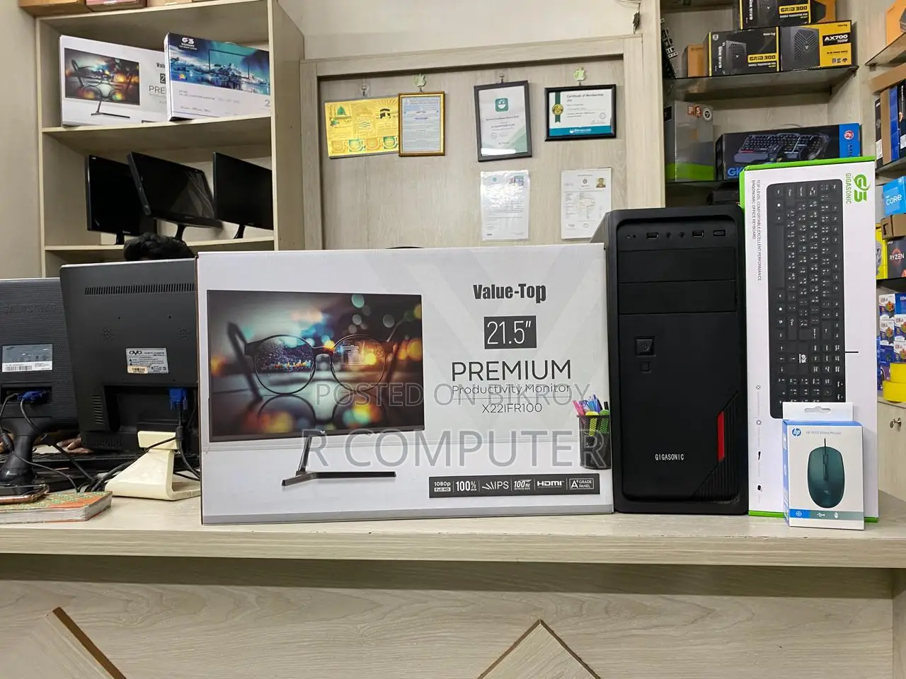Desktop Computer 4GB Intel Core i5 SSD 128GB