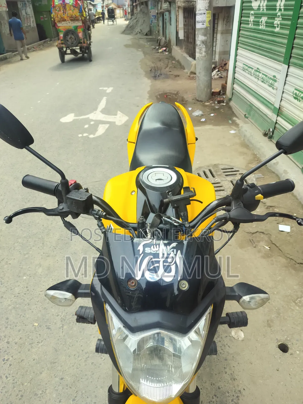 Suzuki Gixxer Monotone 2023 Yellow