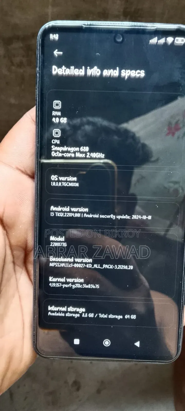 Xiaomi Redmi Note 11 64 GB Blue