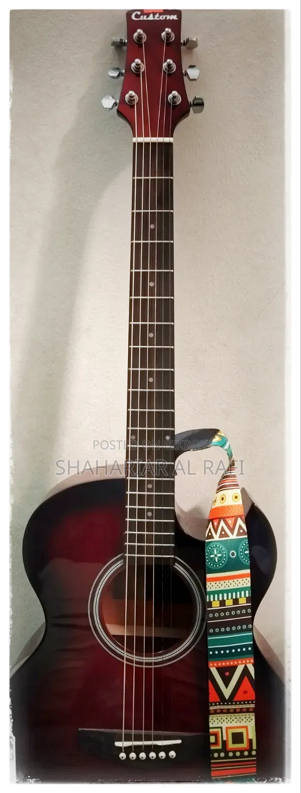 Custom Acoustic Guitar