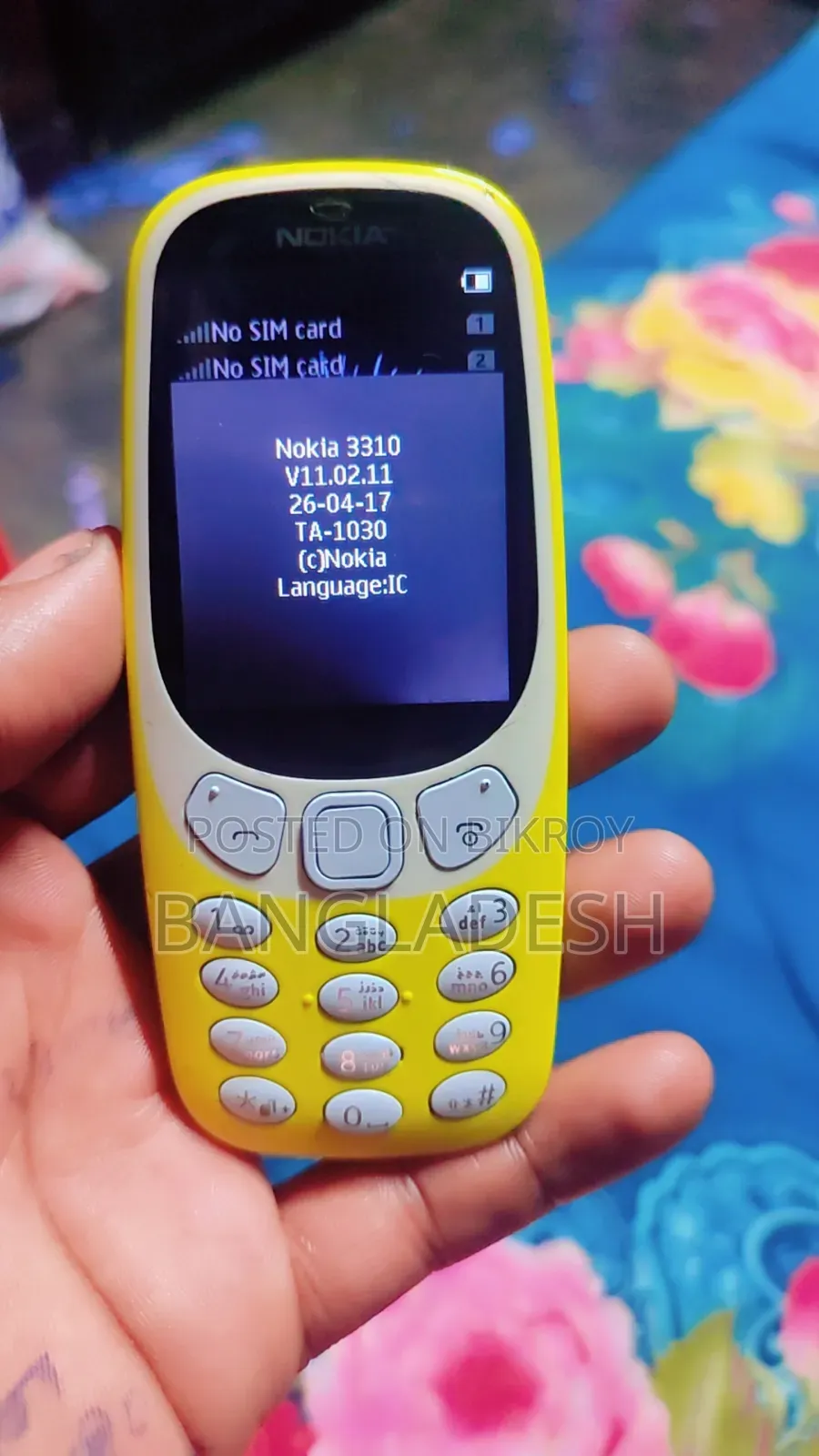 Nokia 3310 Yellow