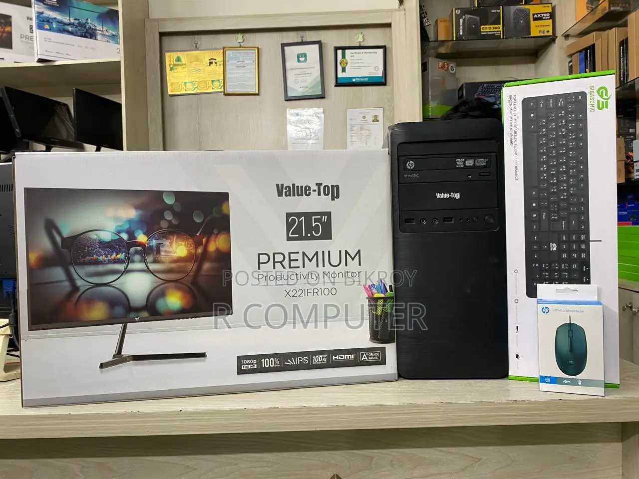 Desktop Computer 8GB Intel Core i5 SSD 128GB