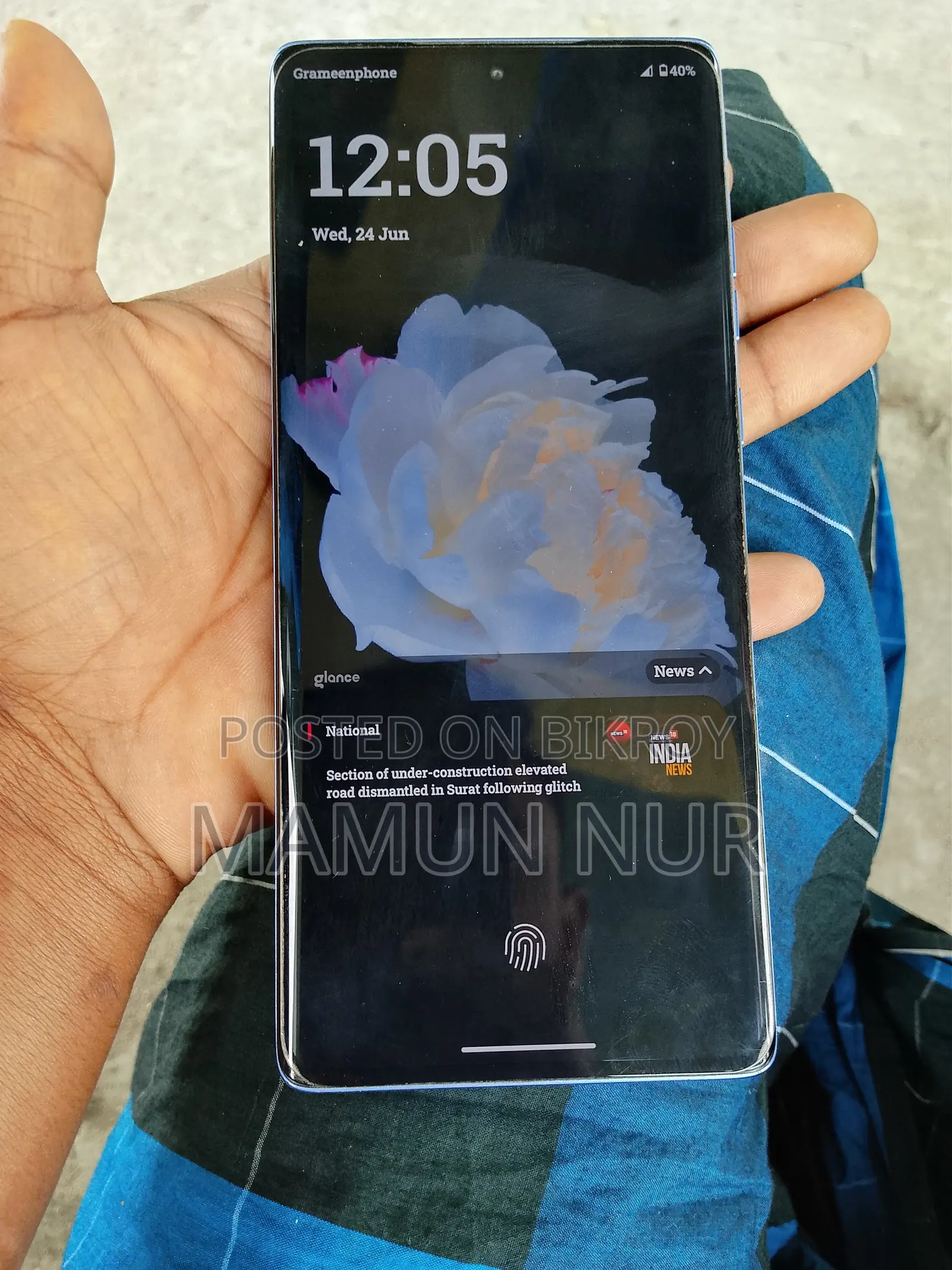 Motorola Edge 50 Fusion 128 GB Gray