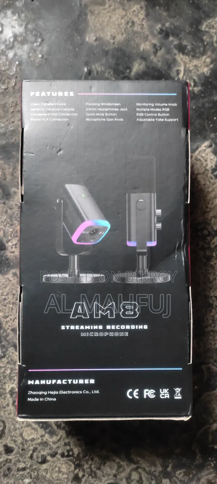 🔥 একদম ফ্রেশ কন্ডিশনের Fifine Am8 Rgb Microphone বিক্রয় করা হবে