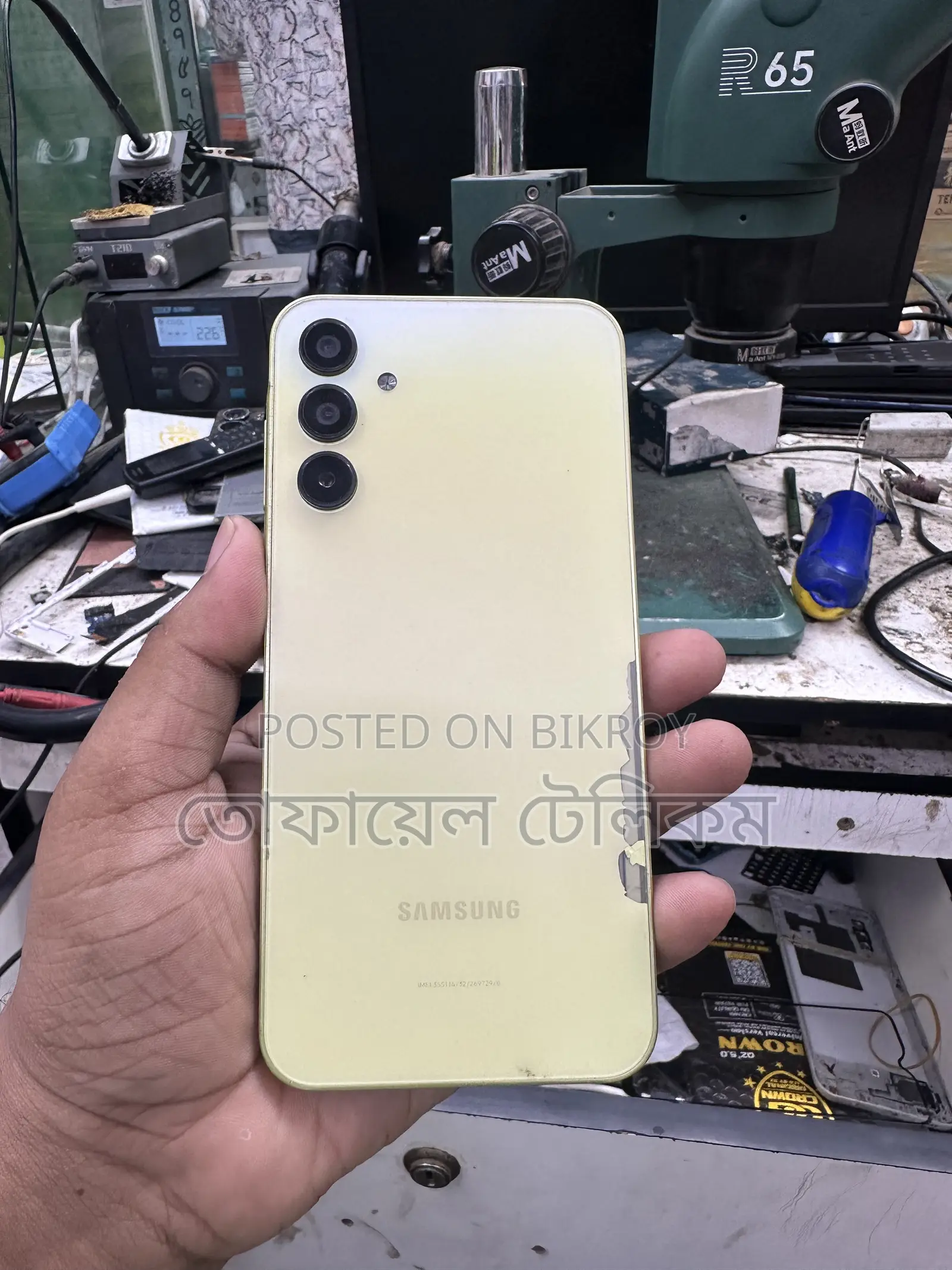 স্যামসাং এ১৫ অরিজিনাল ডিসপ্লে