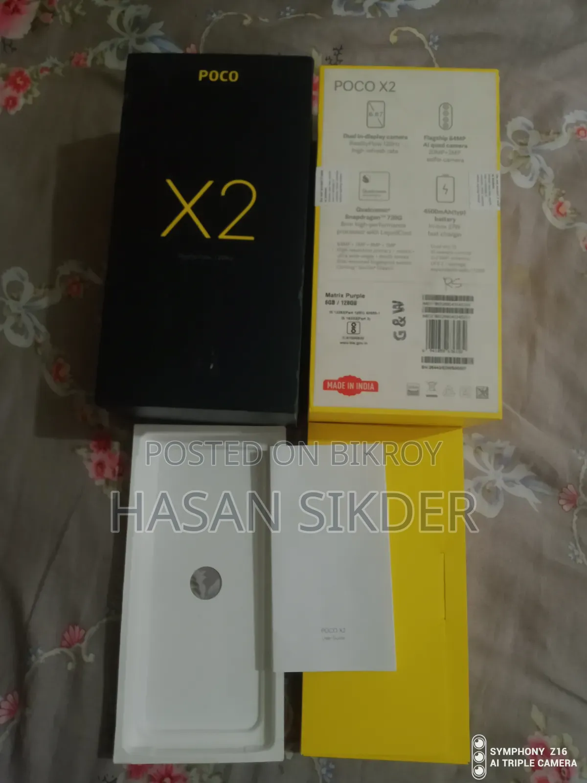 Xiaomi Poco X3 128 GB Purple
