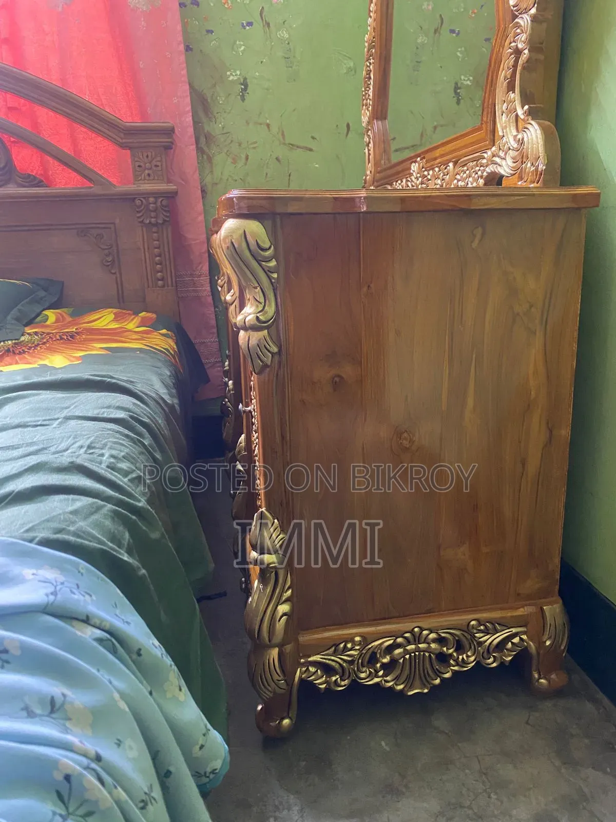 New Chittagong Teak Wood Dressing Table