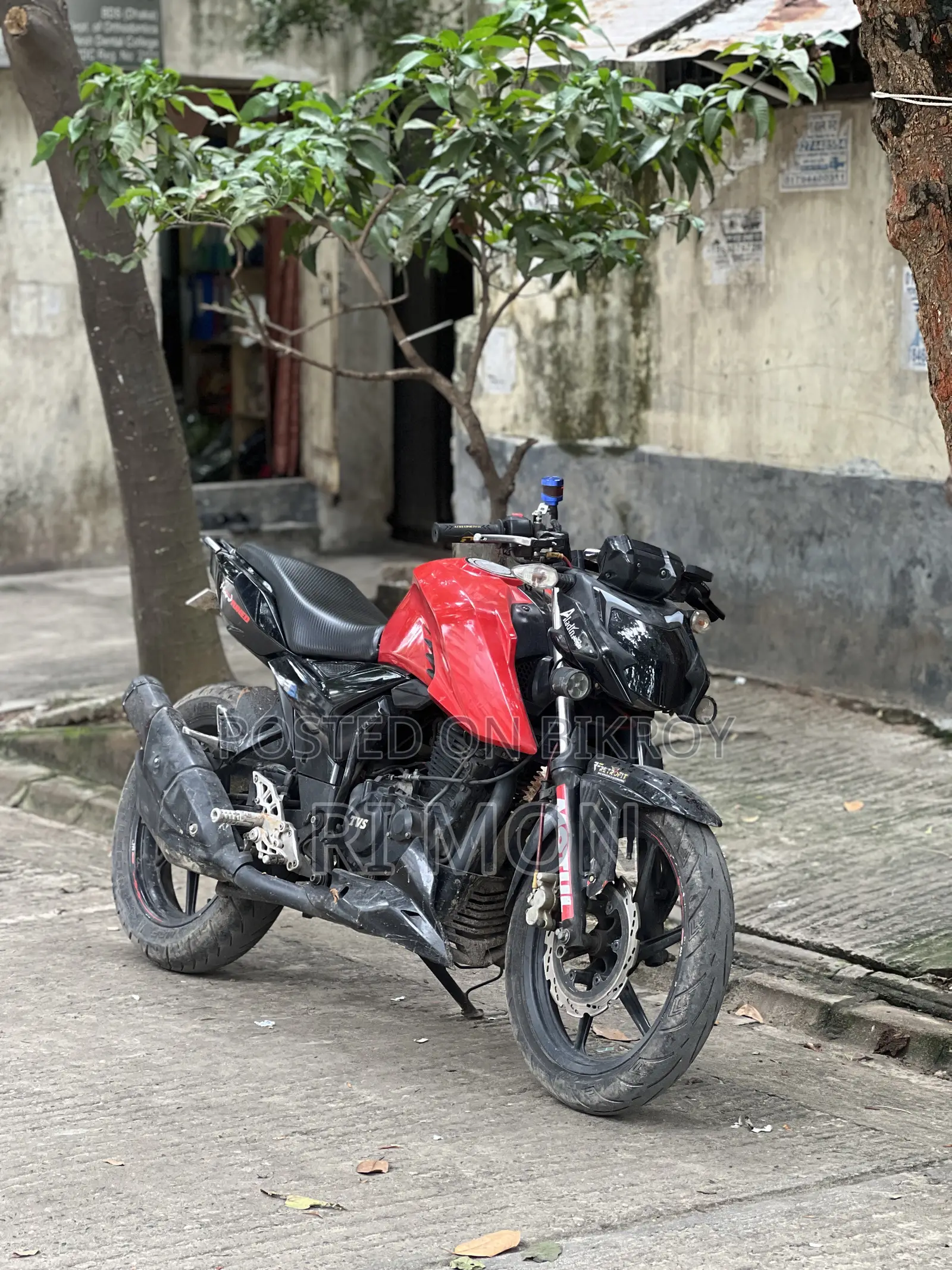 TVS Apache 160 4V 2021 Red