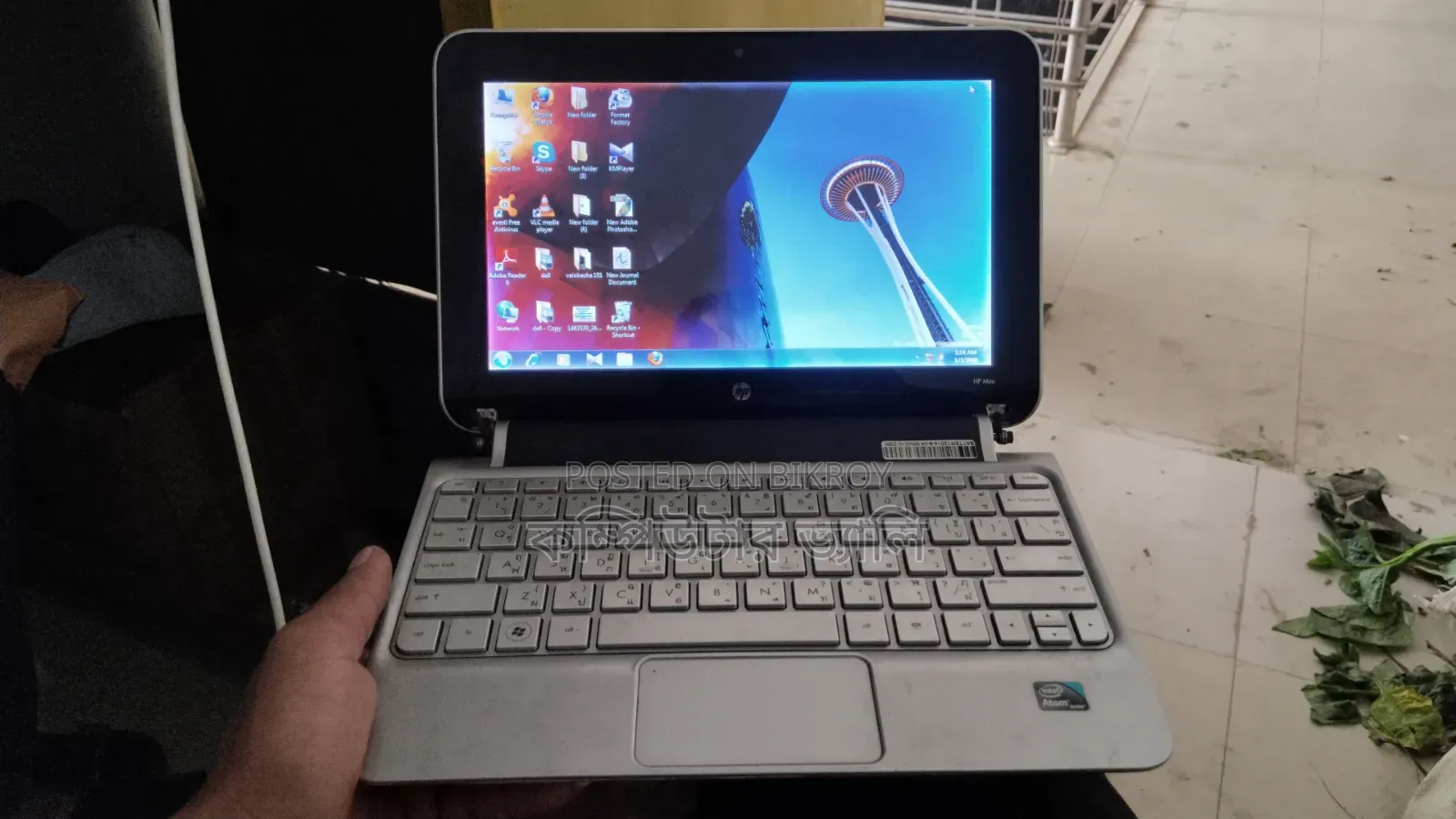 Laptop HP 2GB Intel Atom HDD 250GB