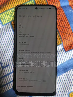 Xiaomi Redmi Note 11 128 GB Red
