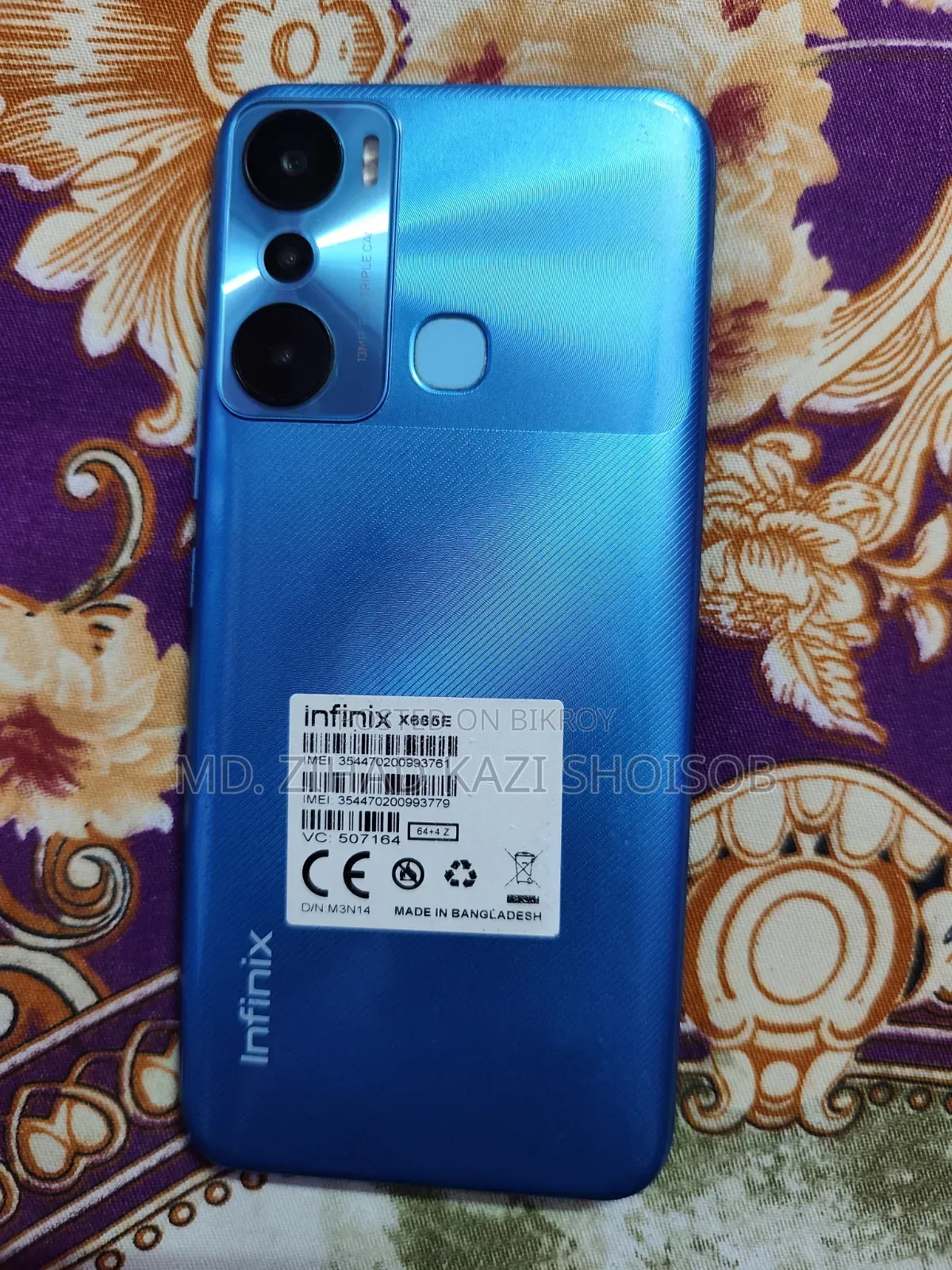 Infinix Hot 20i 64 GB Blue