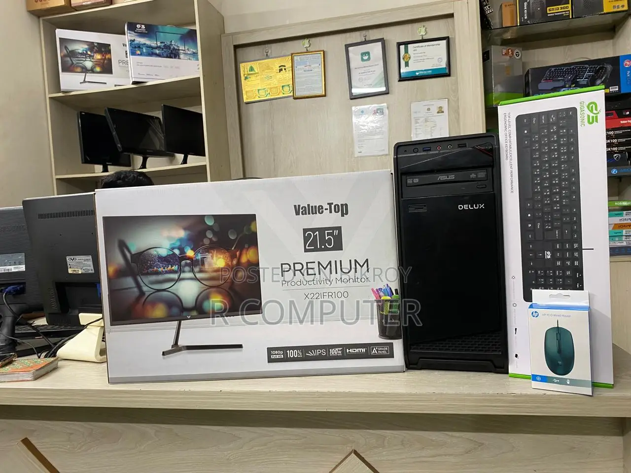 Desktop Computer 4GB Intel Core i3 SSD 128GB