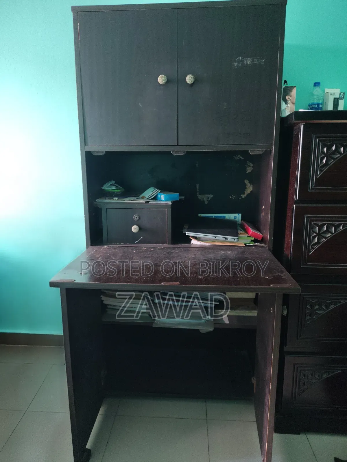 Folding Study Table Cum Book Shelf