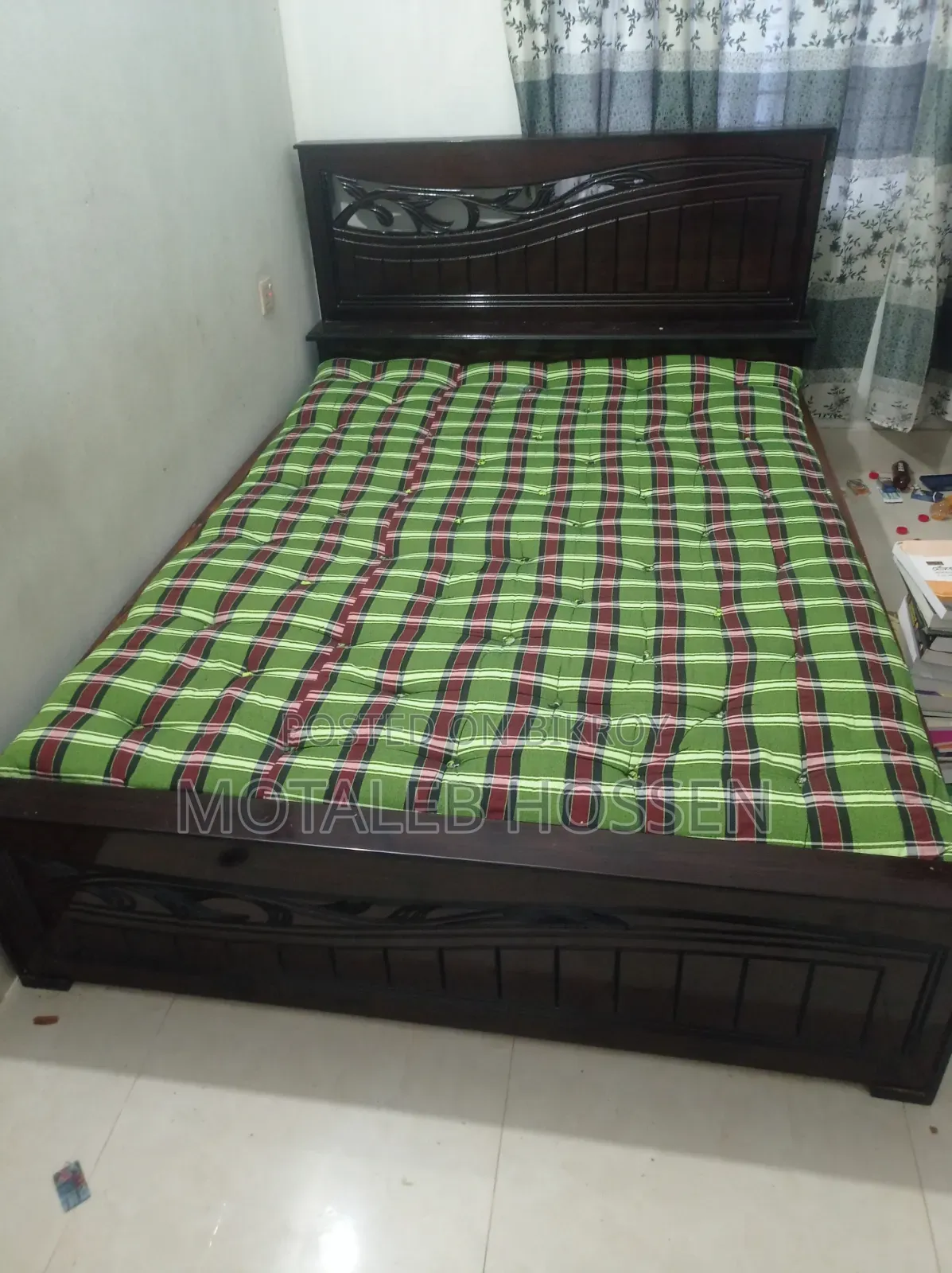 5/7 Malaysian Wood Bed