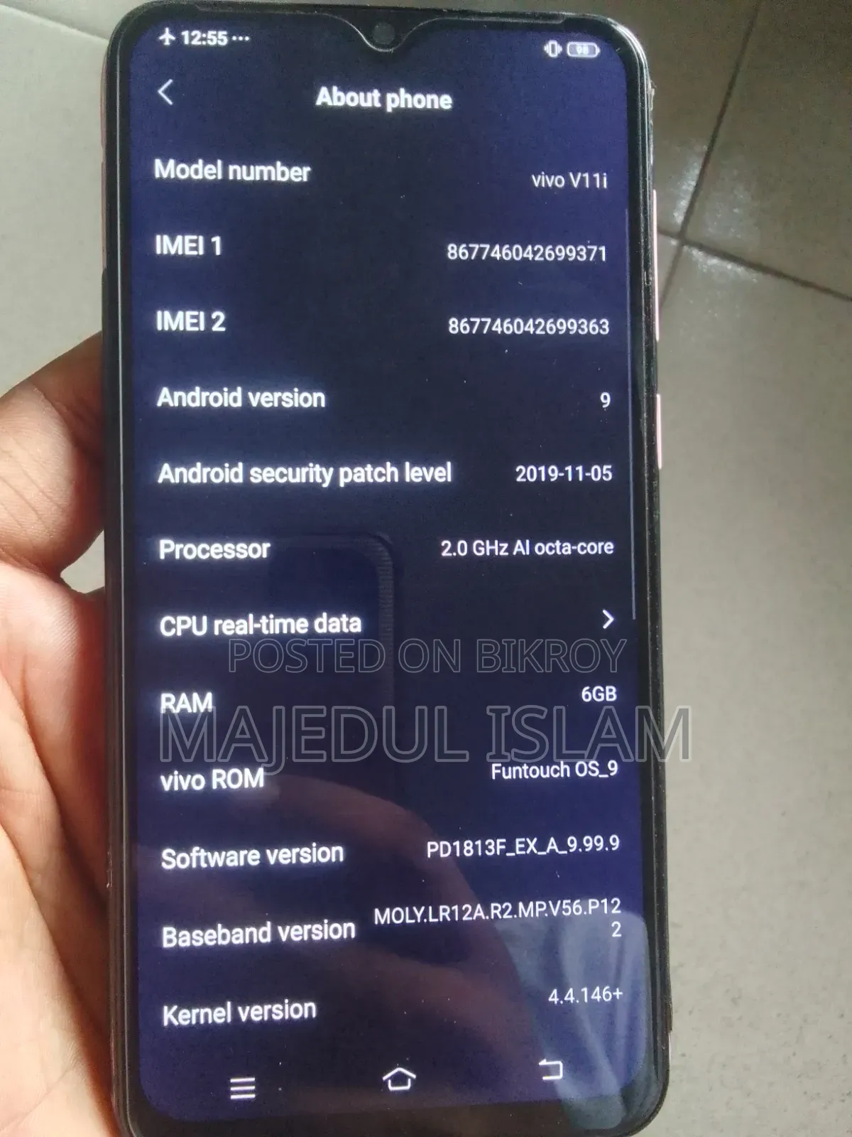 Vivo V11i 128 GB