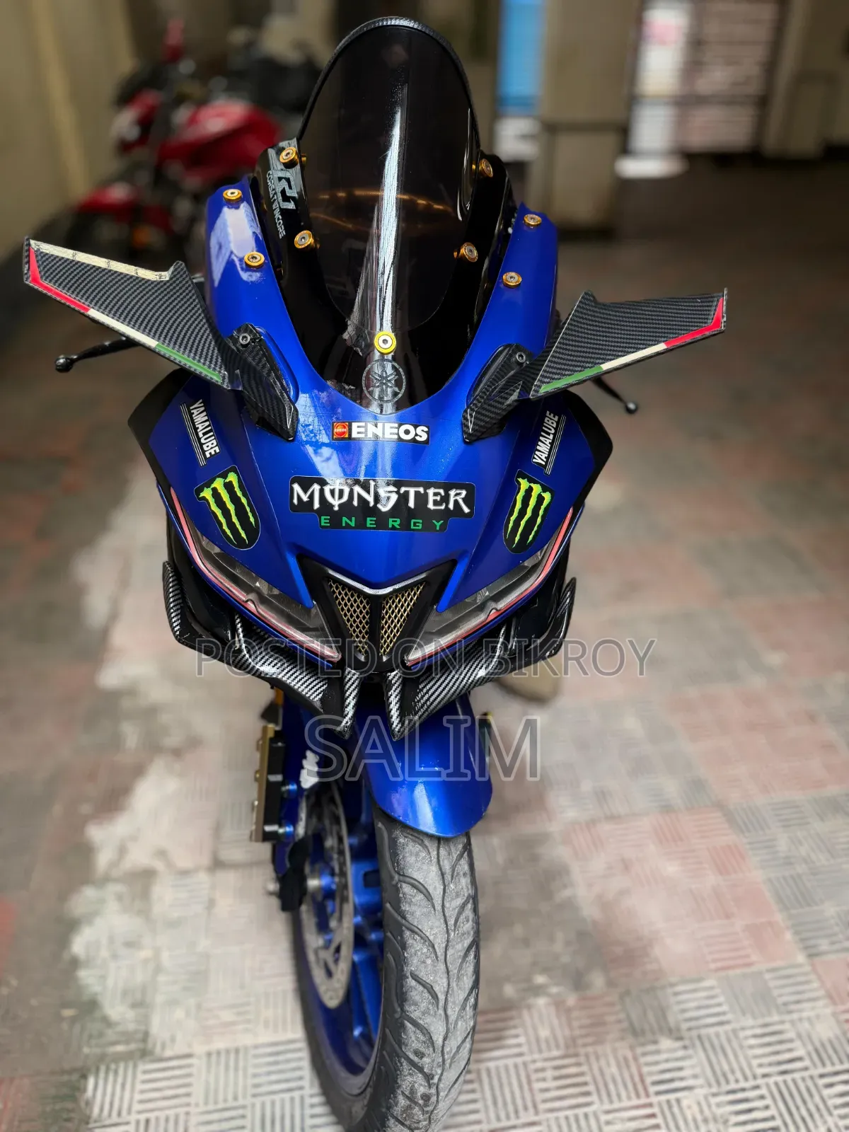 ইয়ামাহা আর১৫ ভি৩ ২০২৩ নীল