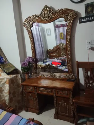 Teak wood dressing table