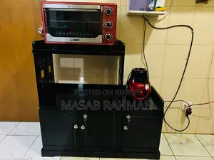 Brand New Oven Rack / Microwave Oven Stand – Black Color