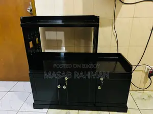 Brand New Oven Rack / Microwave Oven Stand – Black Color