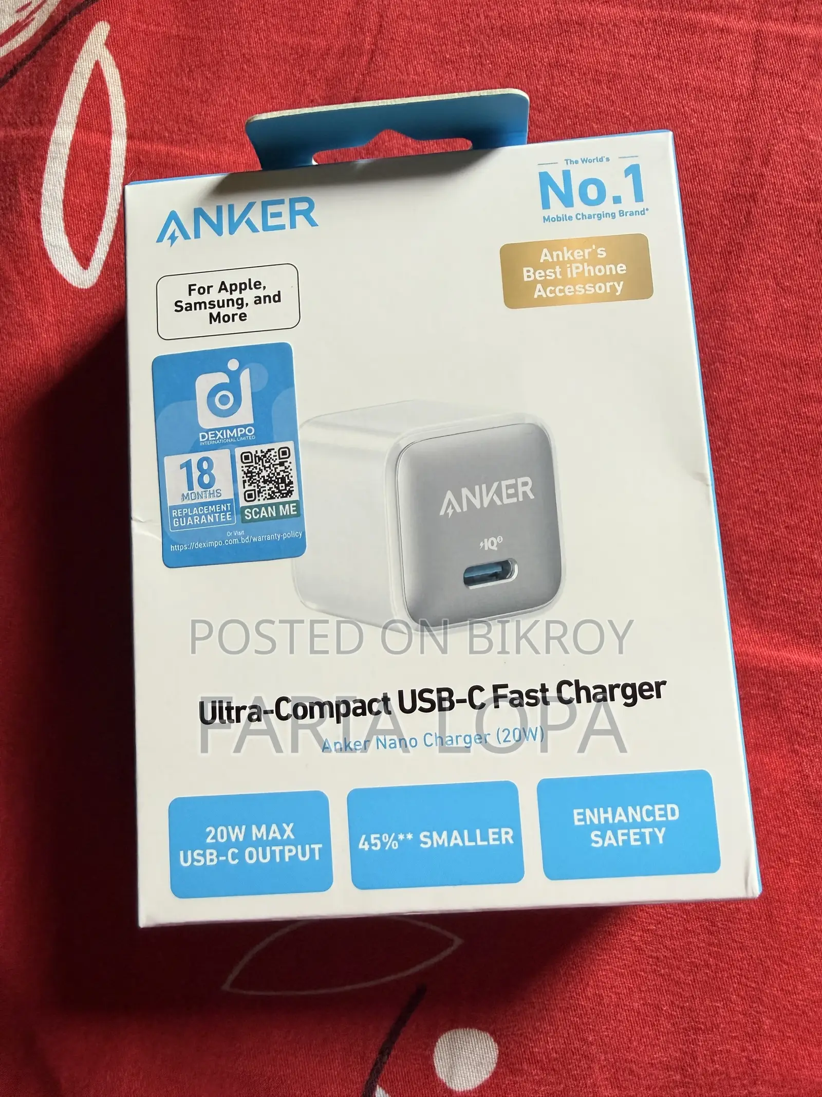 Anker Nano Pro 20W Adapter