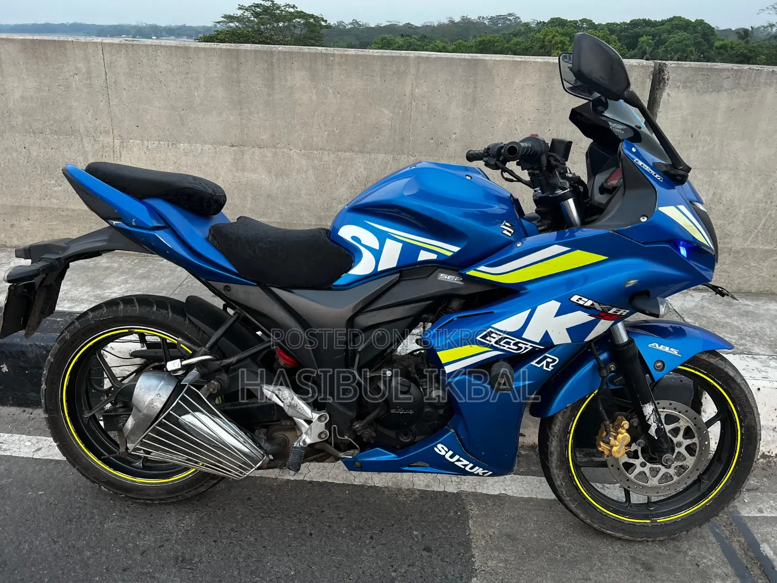 Suzuki Gixxer SF 2017 Blue