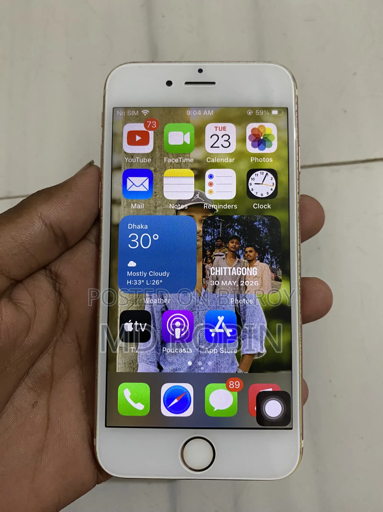 অ্যাপল আইফোন ৬এস ১২৮ জিবি হোয়াইট