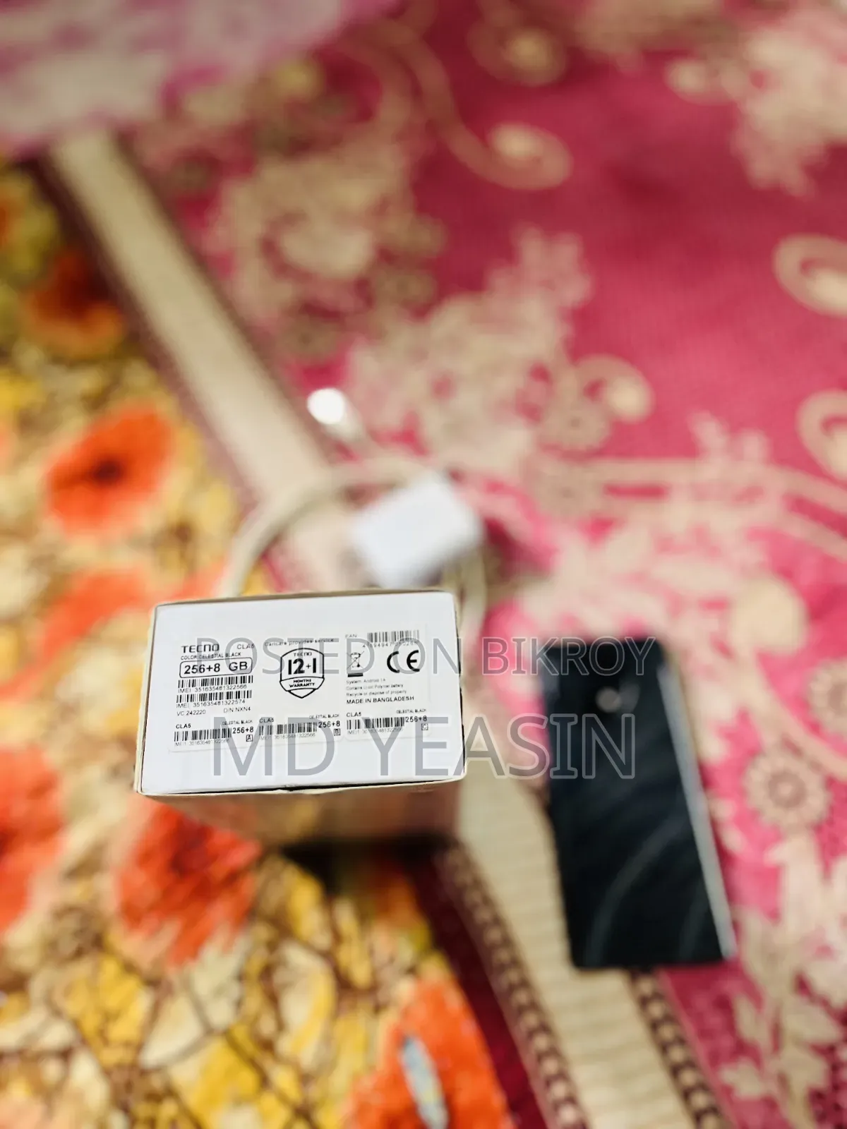 Tecno Camon 30S 256 GB Black