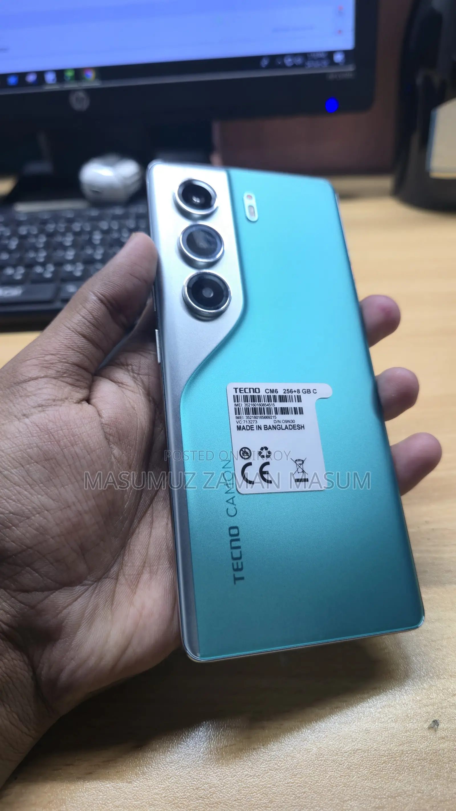 Tecno Camon 40 Pro 4G 256 GB Blue