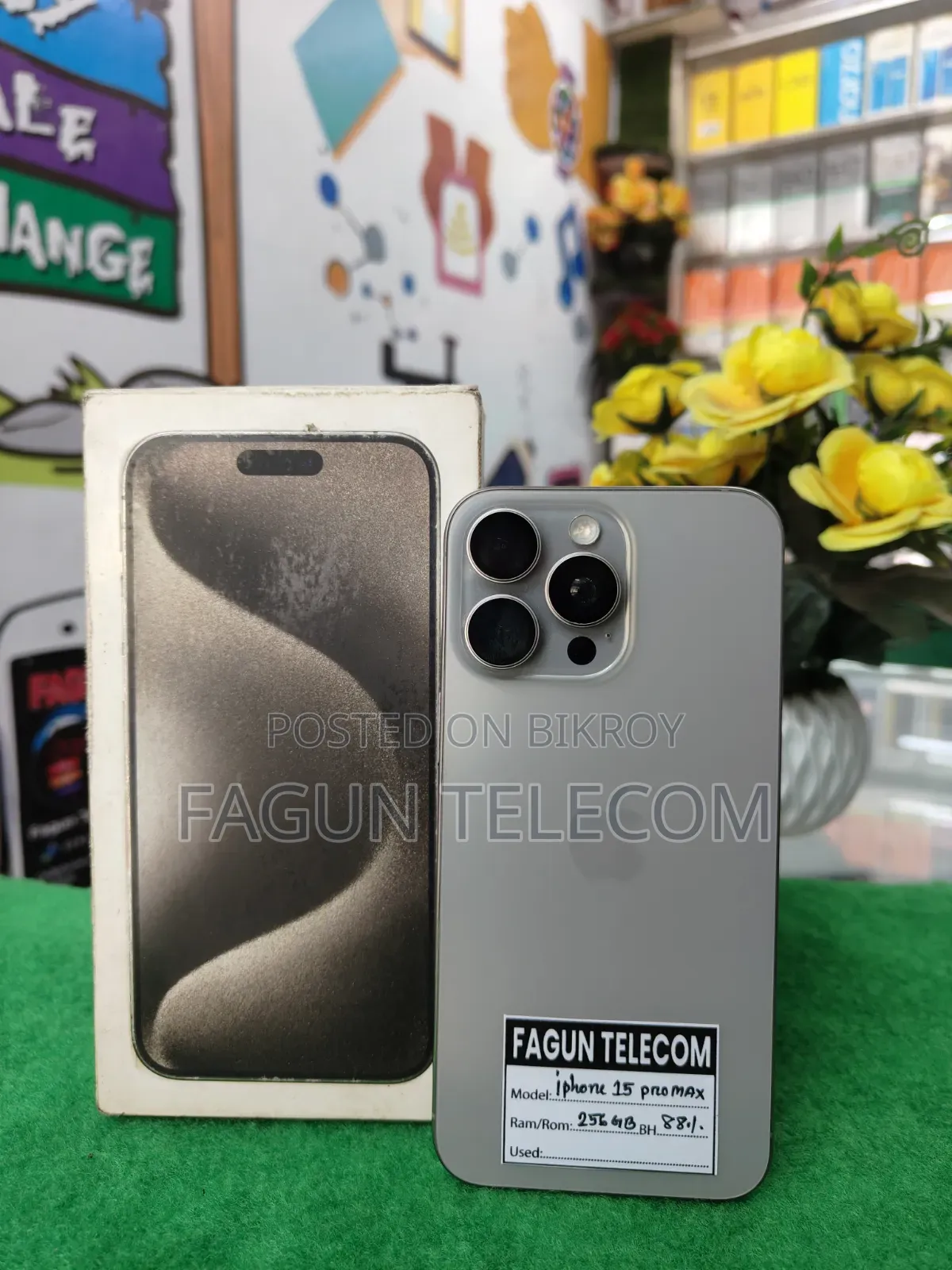 Apple iPhone 15 Pro Max 256 GB Silver
