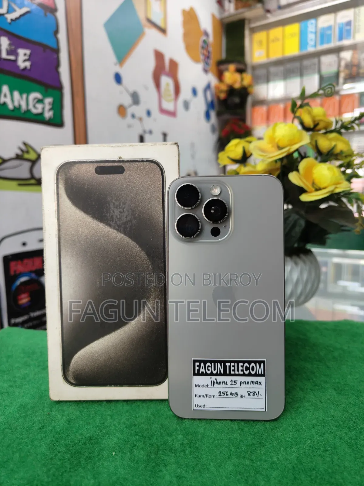 Apple iPhone 15 Pro Max 256 GB Silver
