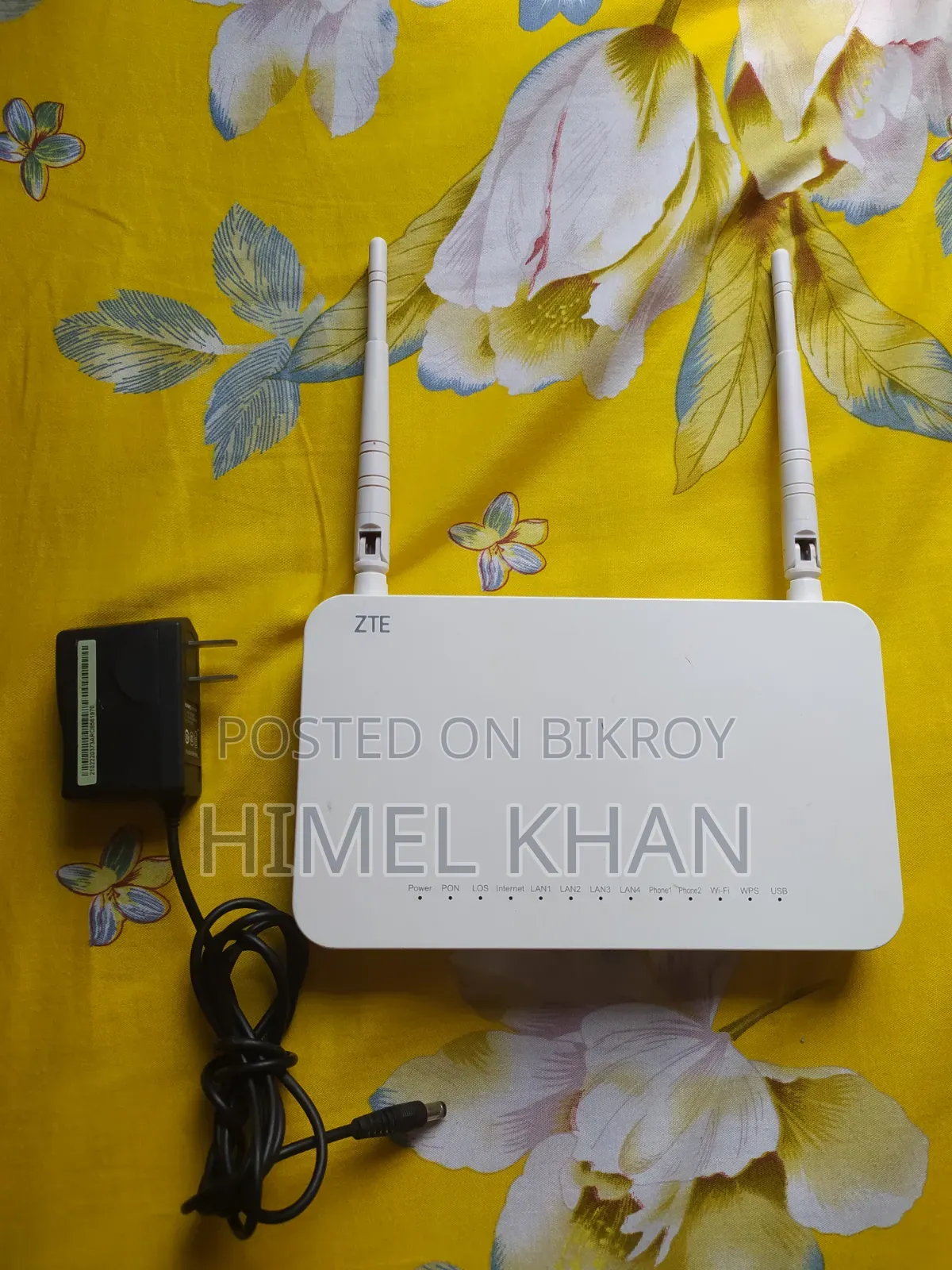 ZTE ONU Router 300 MBPS Running Good