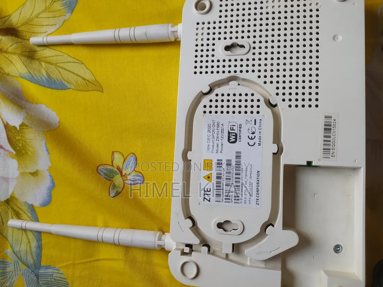 ZTE ONU Router 300 MBPS Running Good