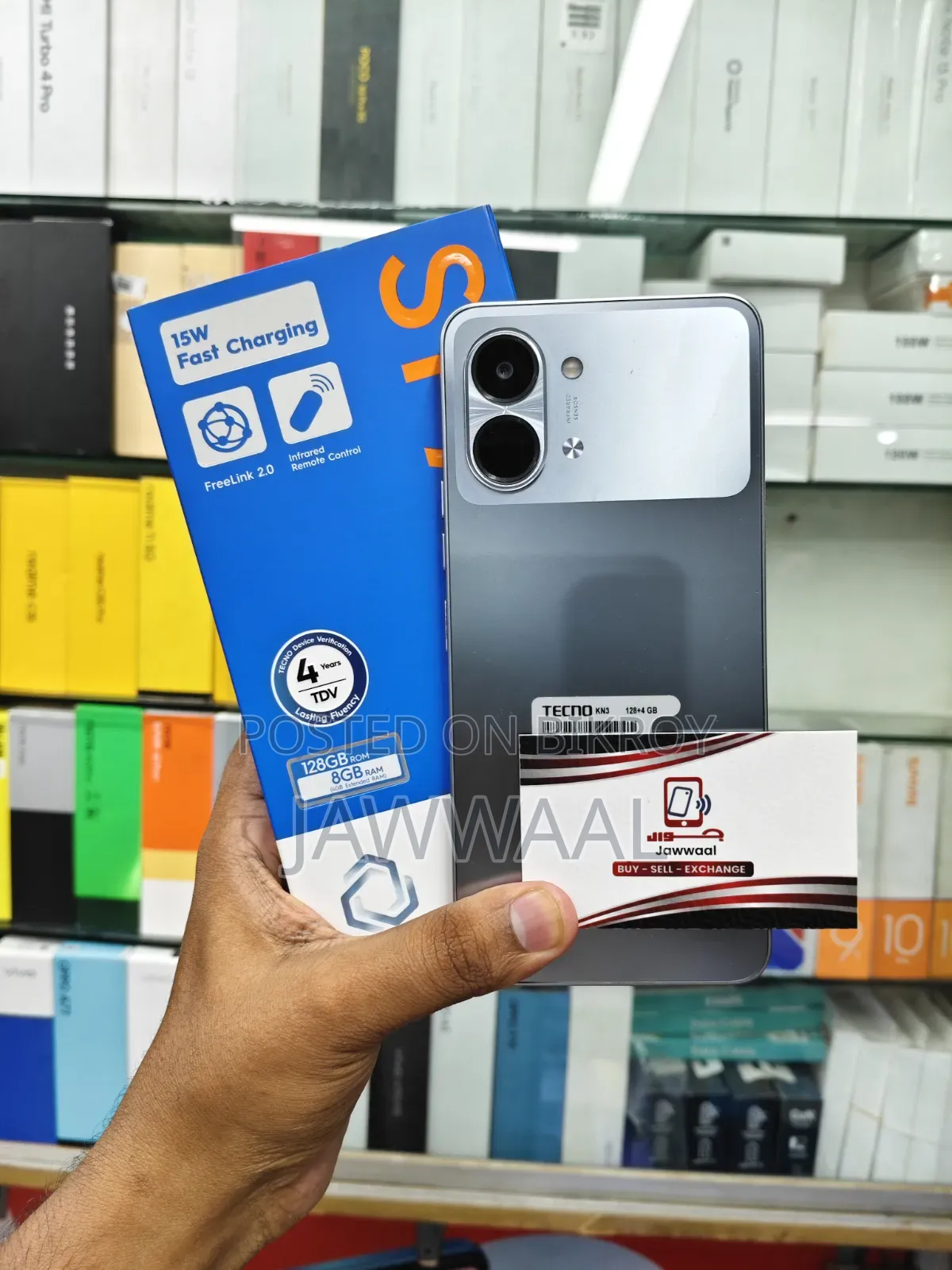 Tecno Spark Go 128 GB Silver