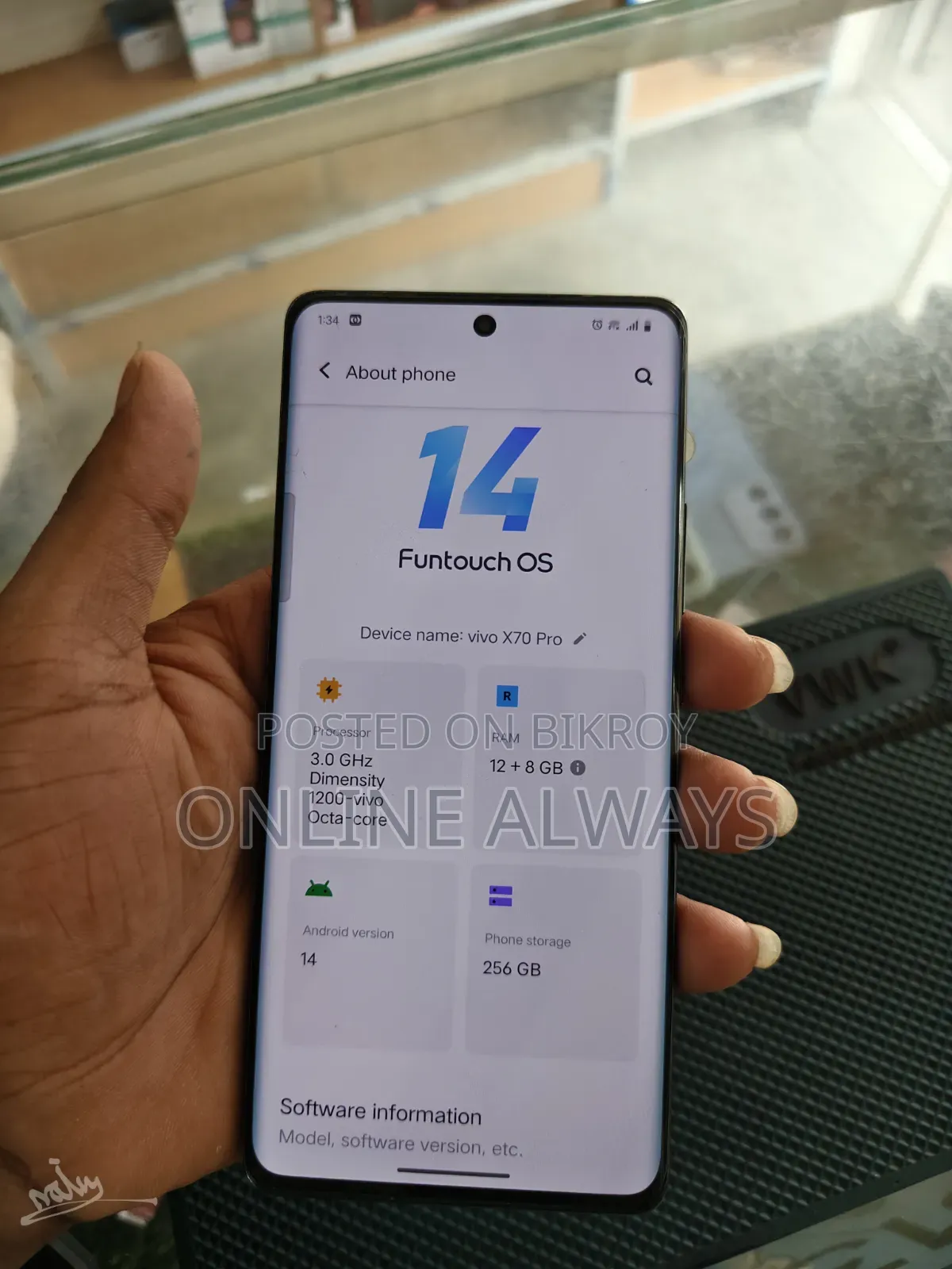 Vivo X70 Pro 256 GB Black