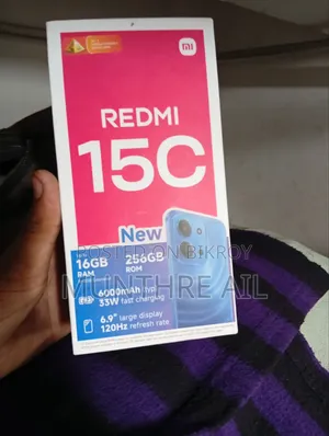 New Xiaomi Redmi 15C 4G 256 GB