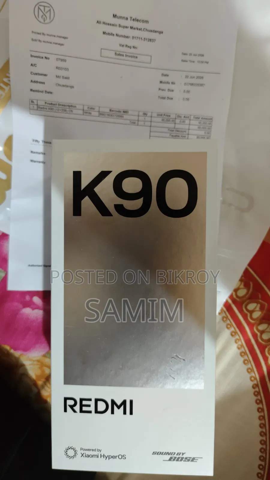 Xiaomi Redmi K90 256 GB White