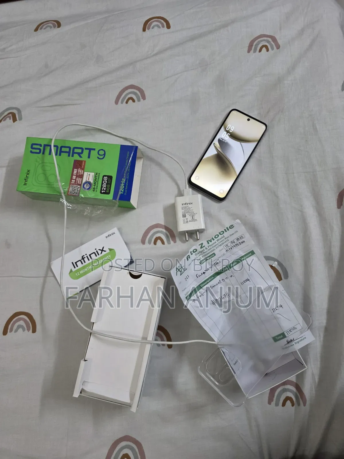 Infinix Smart 9 128 GB Silver