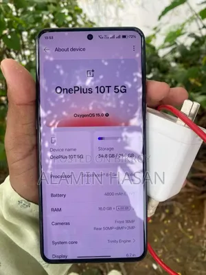 ওয়ানপ্লাস ১০টি ২৫৬ জিবি ব্ল্যাক