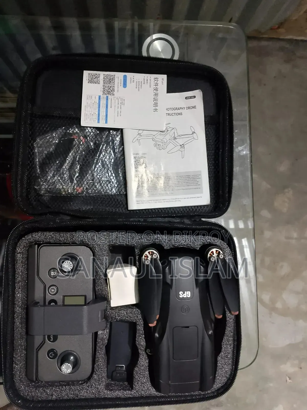 Vi98 Drone. 1km+ Range. 2 Batteries 3000mAh. Full Fresh Condition