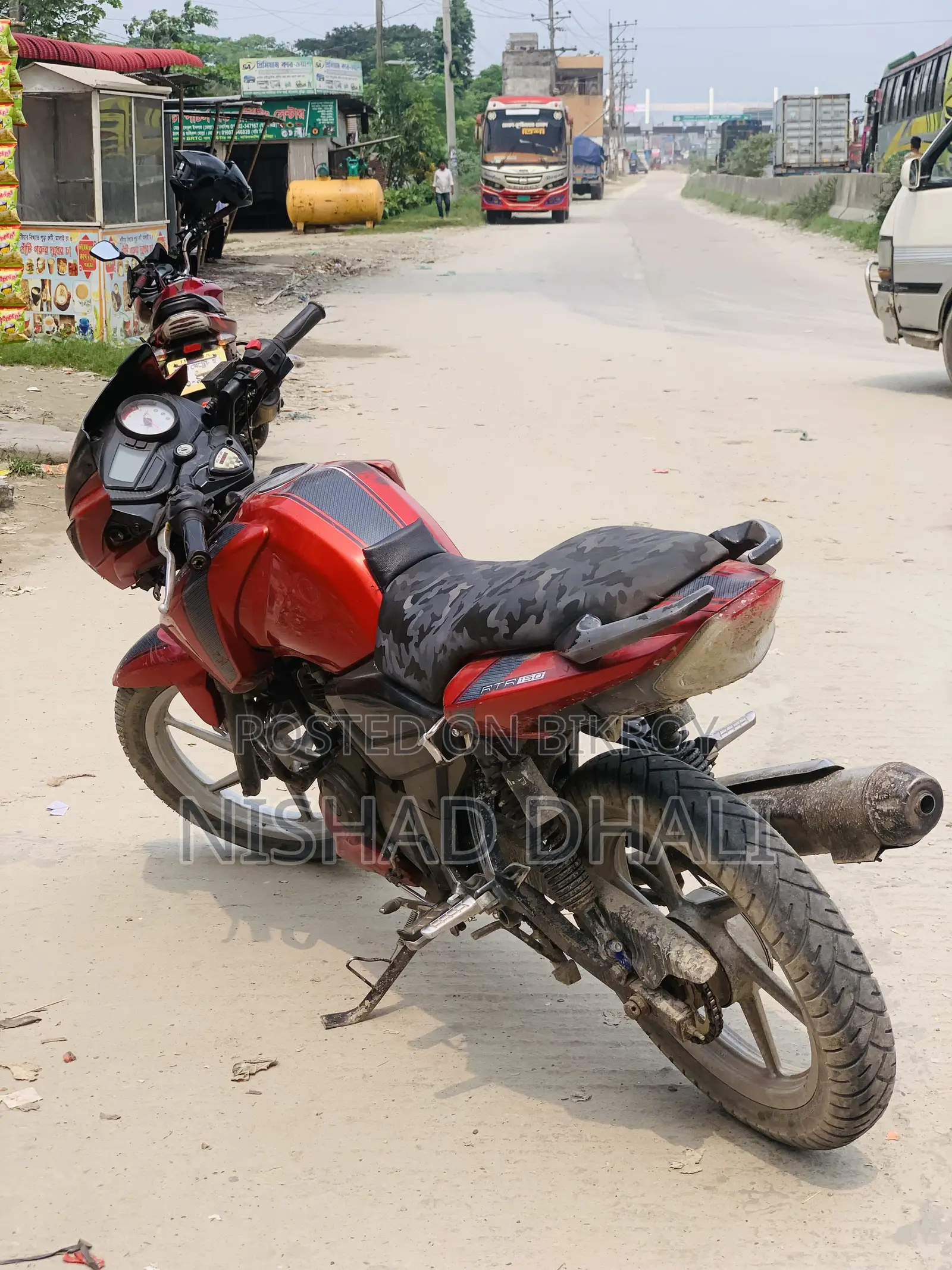 TVS Apache RTR 160 2V 2018 Red