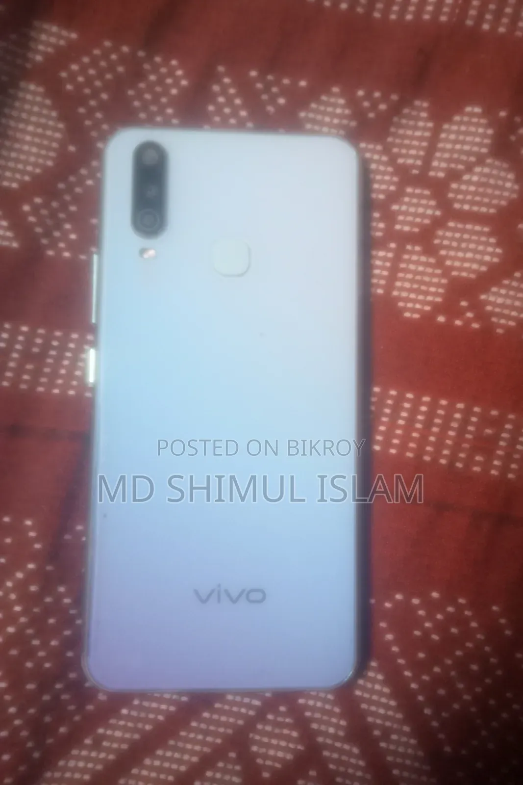 Vivo Y17 256 GB Blue