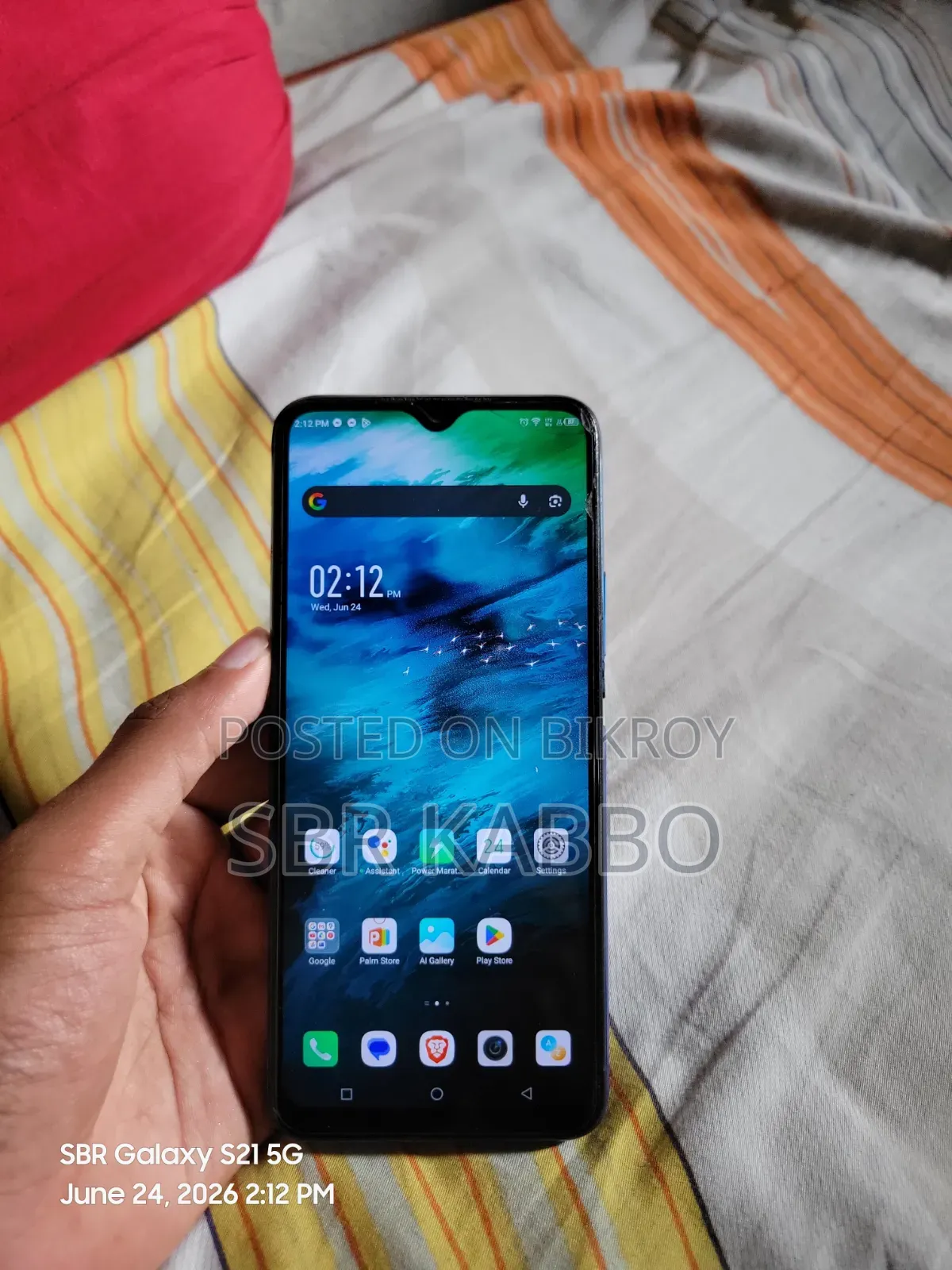 Infinix Hot 10 Play 64 GB Blue