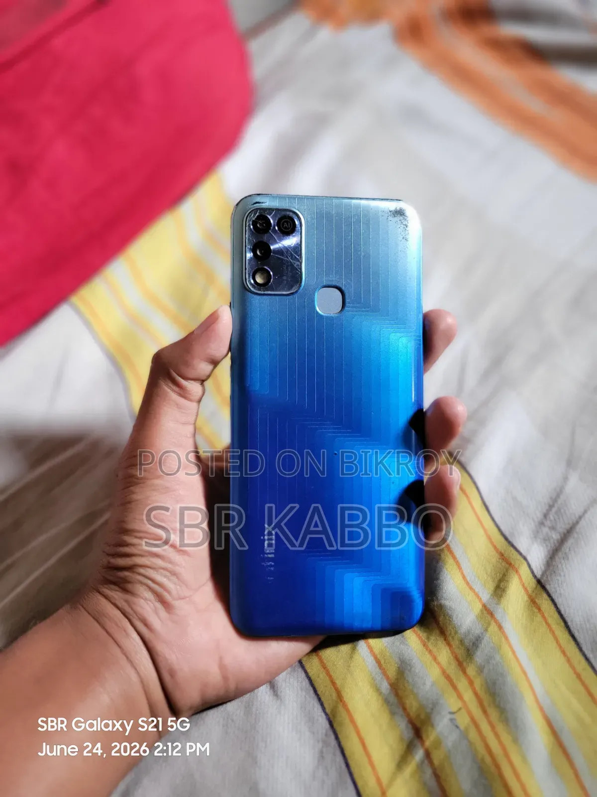 Infinix Hot 10 Play 64 GB Blue